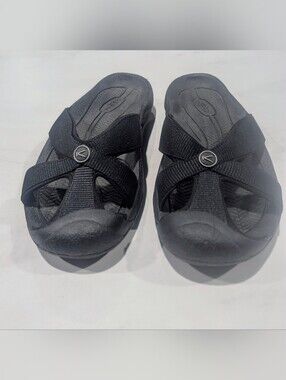 Keen Comfort Step Women’s Black Slip-On Sandals